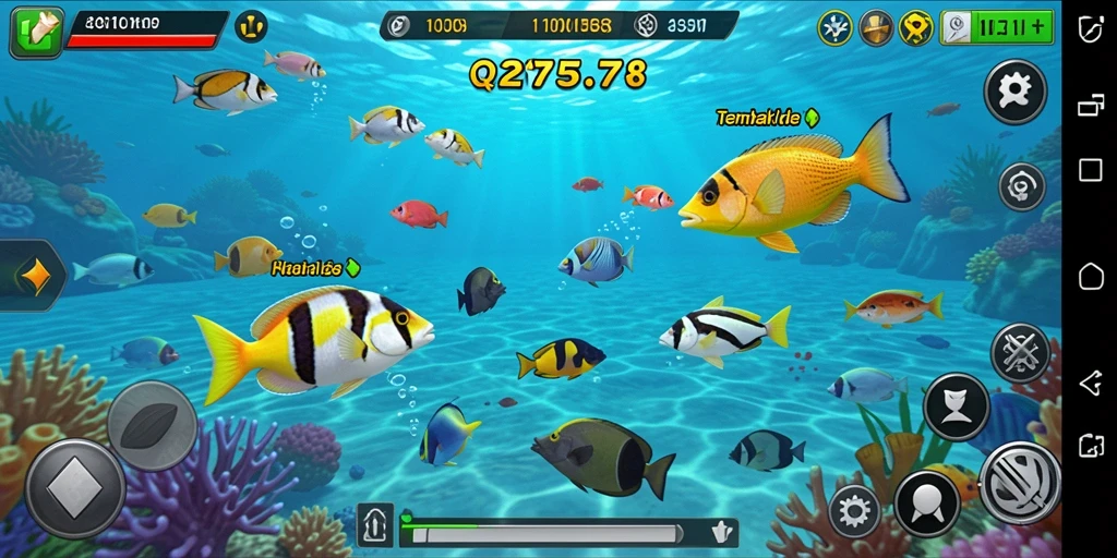 Screenshot gameplay Tembak Ikan 2757 yang menarik.