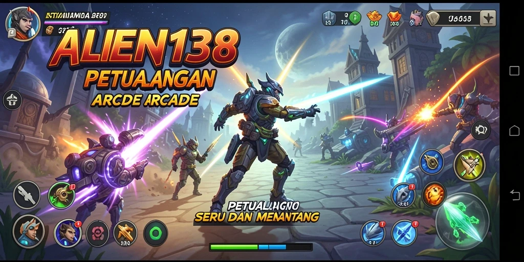 Tampilan gameplay ALIEN138 yang mengasyikkan dan penuh warna.