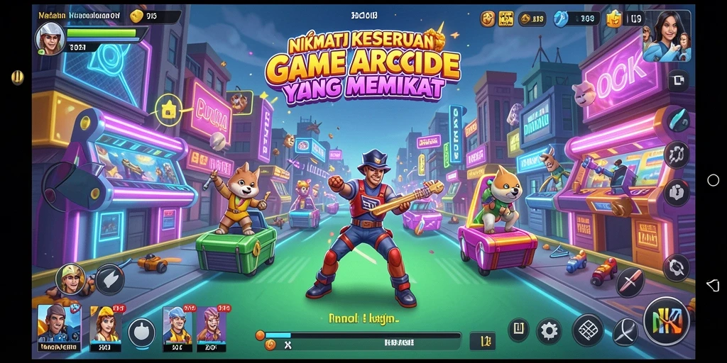 Tampilan gameplay seru dan menantang di H03.