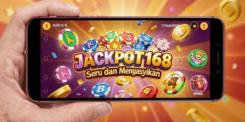 Screenshot gameplay JACKPOT168 yang menampilkan suasana permainan Bingo yang seru.