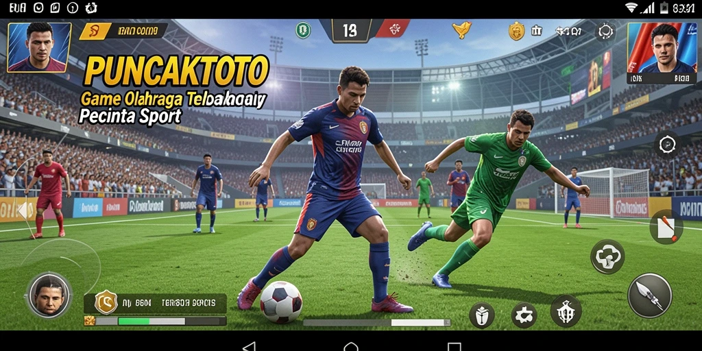 Tampilan gameplay PUNCAKTOTO yang mendebarkan saat bertanding.