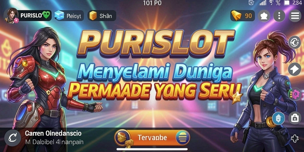 Gambaran menarik dari gameplay seru PURISLOT.