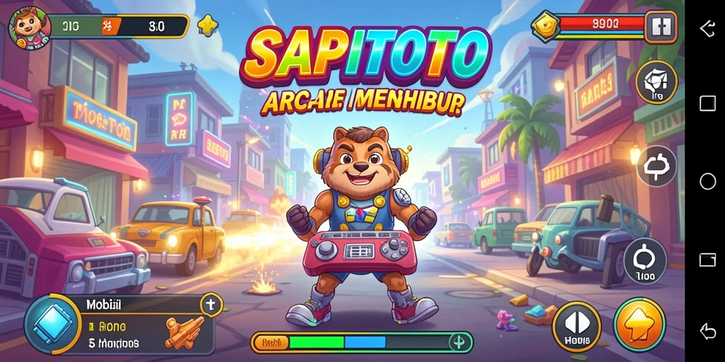 Tangkapan layar gameplay <strong>SAPITOTO</strong> yang menampilkan momen seru permainan Arcade.