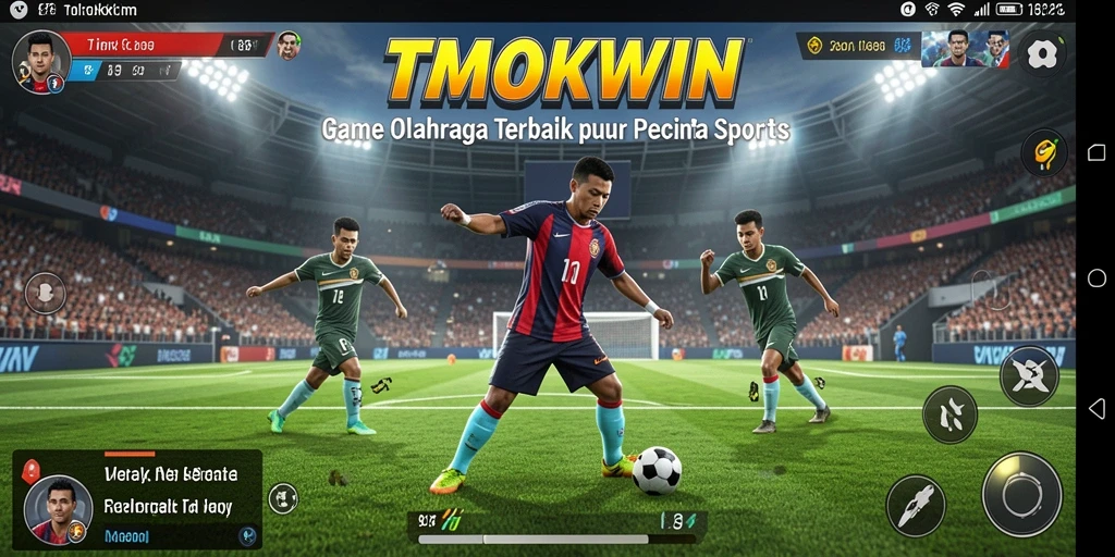 Gambaran gameplay TMOKWIN yang seru dan penuh aksi olahraga.